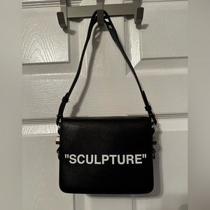 OFF-WHITE Binder Clip Bag “SCULPTURE”